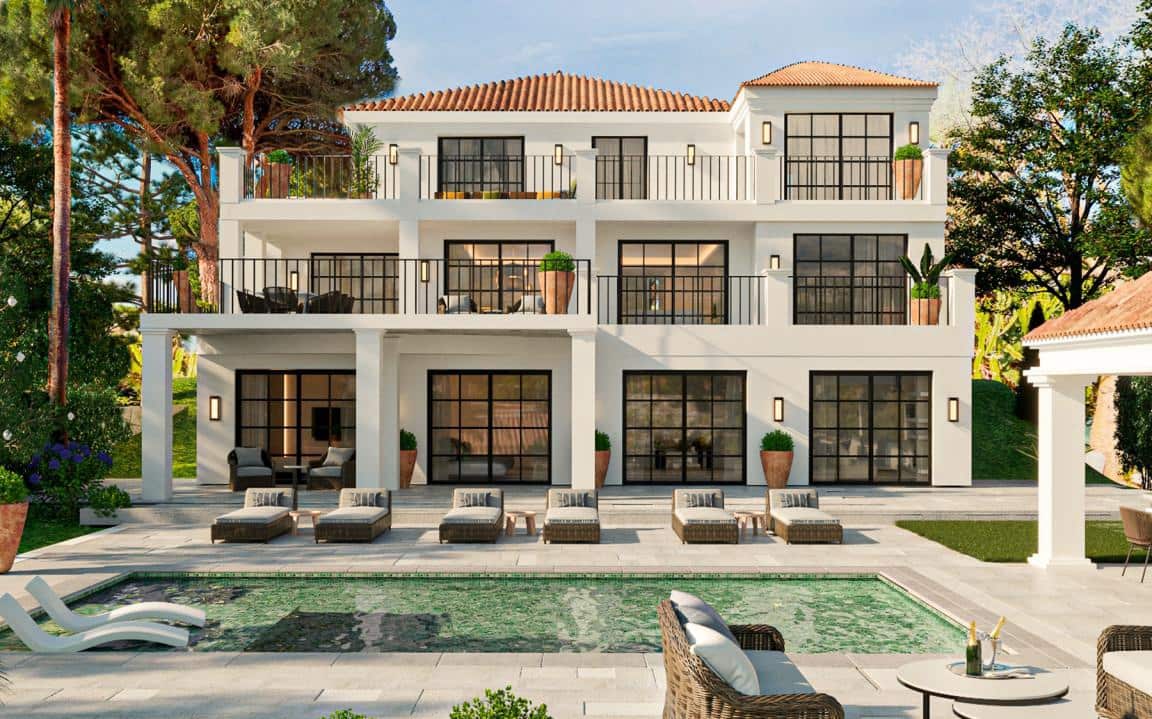5 Zimmer Villa zu verkaufen in Marbella mit Pool Garage - 4.995.000 € (Ref: 10002193)