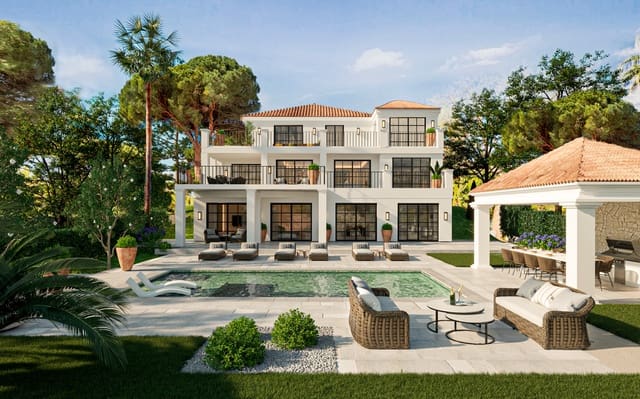 5 Zimmer Villa zu verkaufen in Marbella mit Pool Garage - 4.995.000 € (Ref: 10002193)