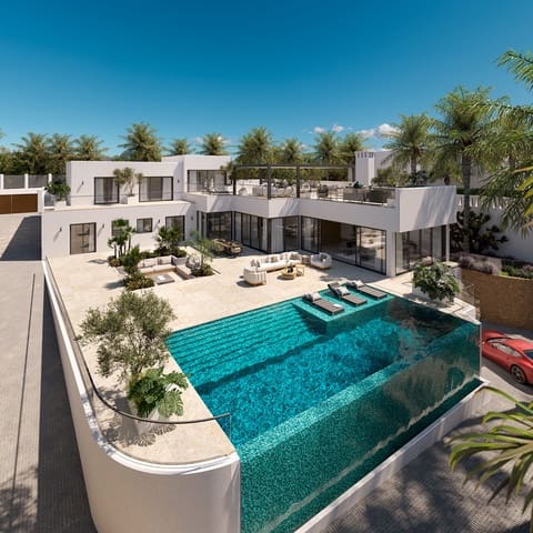 5 soveværelse Villa til salg i Marbella med swimmingpool garage - € 3.500.000 (Ref: 10002194)