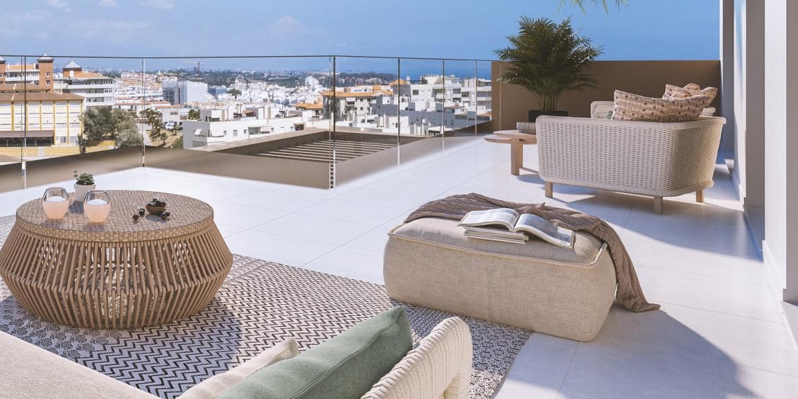 2 soverom Leilighet til salgs i Estepona med svømmebasseng garasje - € 292 000 (Ref: 10002200)