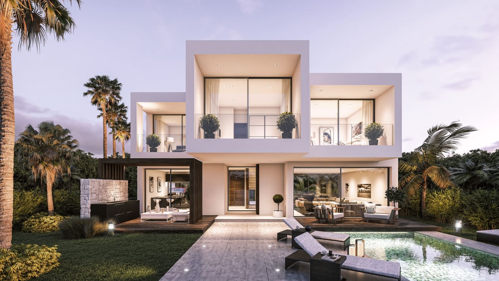 3 soveværelse Villa til salg i New Golden Mile med swimmingpool garage - € 750.000 (Ref: 10002215)