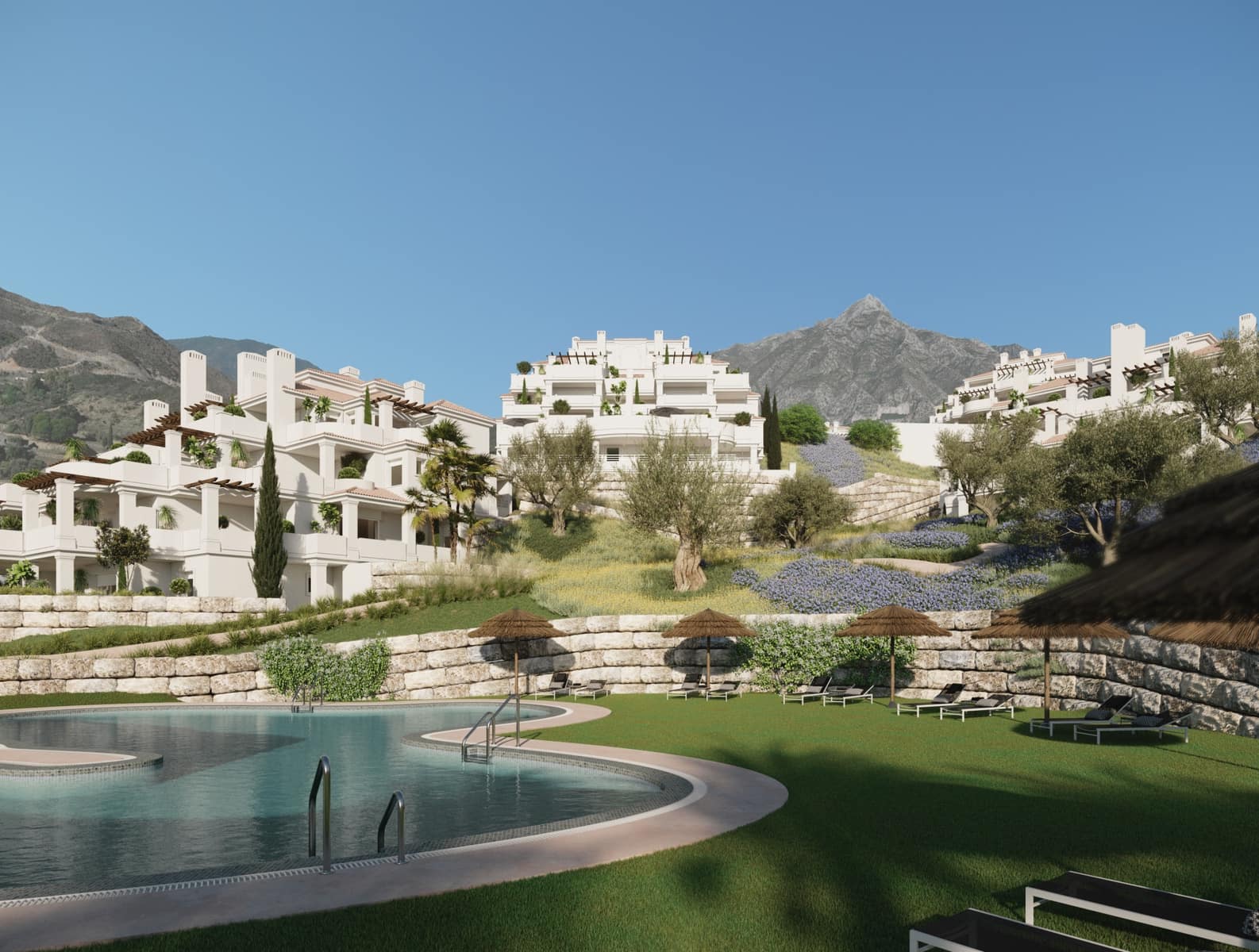 3 soveværelse Lejlighed til salg i Nueva Andalucia med swimmingpool garage - € 450.000 (Ref: 10002218)