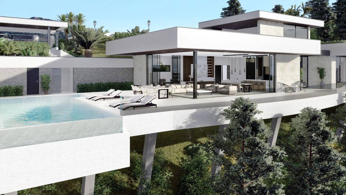 4 soverom Villa til salgs i Marbella med svømmebasseng garasje - € 1 975 000 (Ref: 10002245)