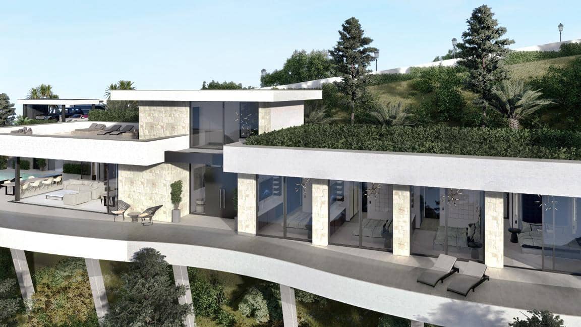 4 soverom Villa til salgs i Marbella med svømmebasseng garasje - € 1 975 000 (Ref: 10002245)