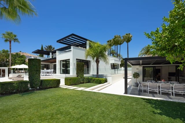 5 sypialnia Willa na sprzedaż w Marbella z basenem garażem - 6 995 000 € (Ref: 10002250)