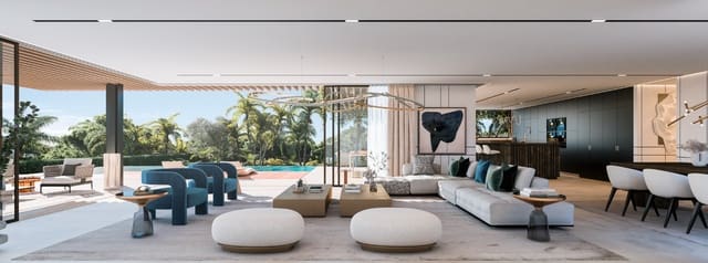 4 sypialnia Willa na sprzedaż w Golden Mile, Marbella z basenem garażem - 7 600 000 € (Ref: 10002253)
