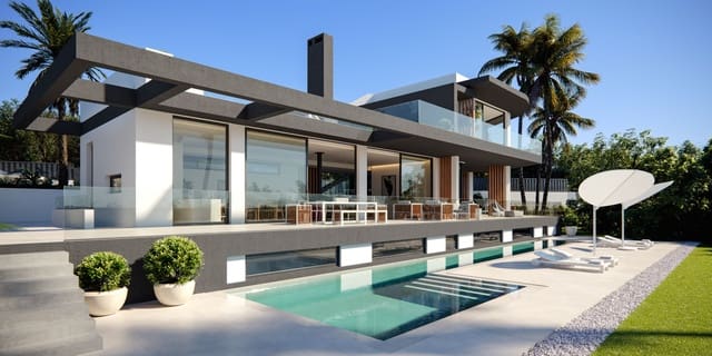 6 soverom Villa til salgs i Golden Mile, Marbella med svømmebasseng garasje - € 3 600 000 (Ref: 10002266)