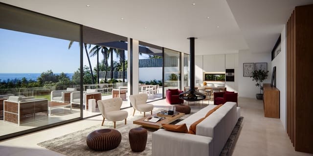 6 soverom Villa til salgs i Golden Mile, Marbella med svømmebasseng garasje - € 3 600 000 (Ref: 10002266)