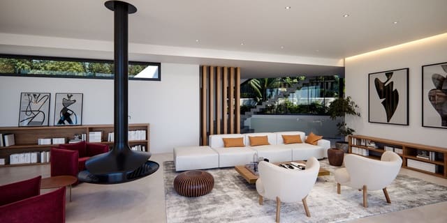 6 soverom Villa til salgs i Golden Mile, Marbella med svømmebasseng garasje - € 3 600 000 (Ref: 10002266)