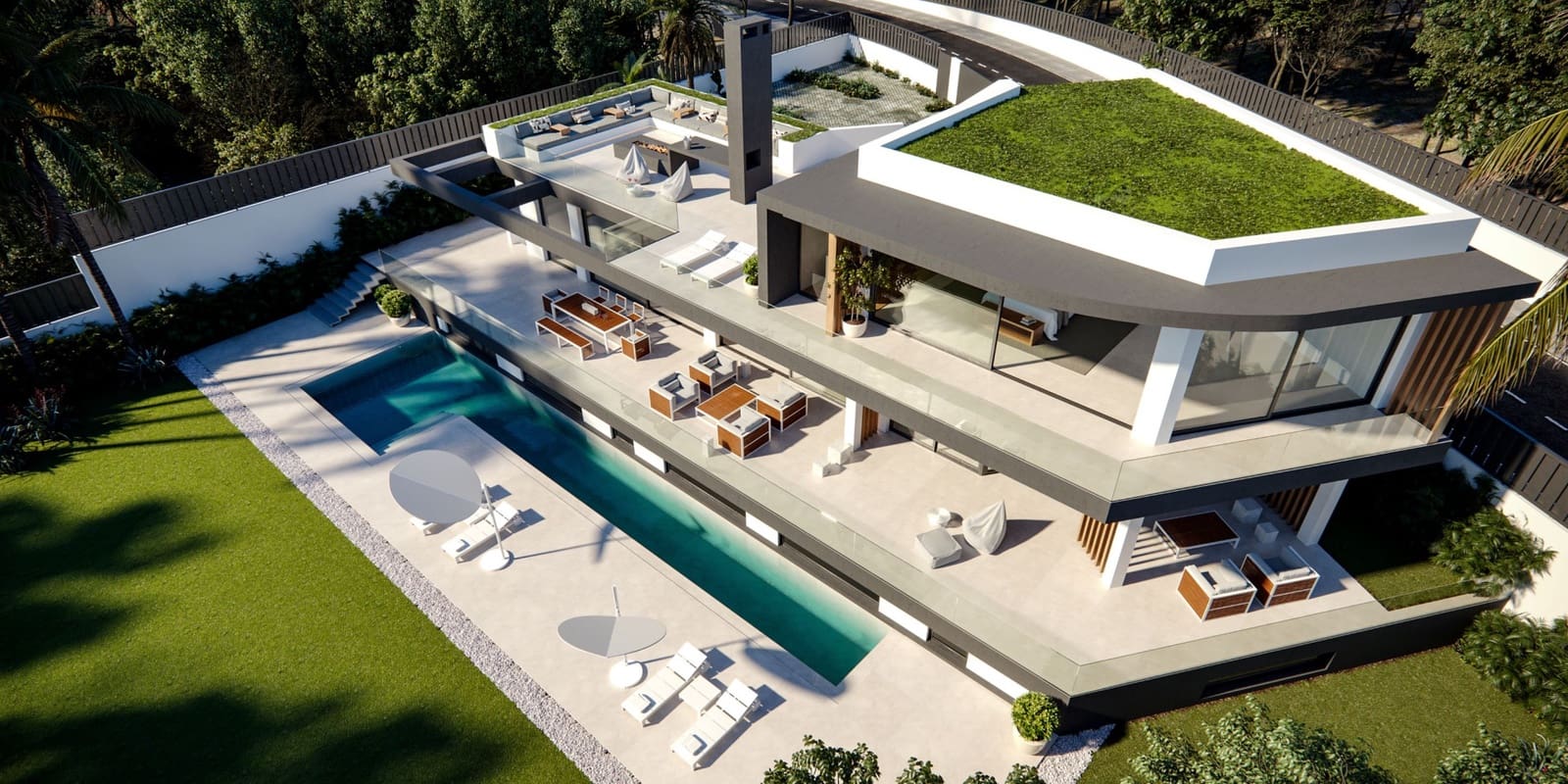 6 soverom Villa til salgs i Golden Mile med svømmebasseng garasje - € 3 600 000 (Ref: 10002266)