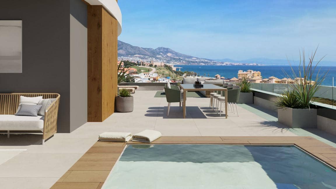 Apartamento de 3 habitaciones en Fuengirola en venta con piscina garaje - 578.000 € (Ref: 10002278)