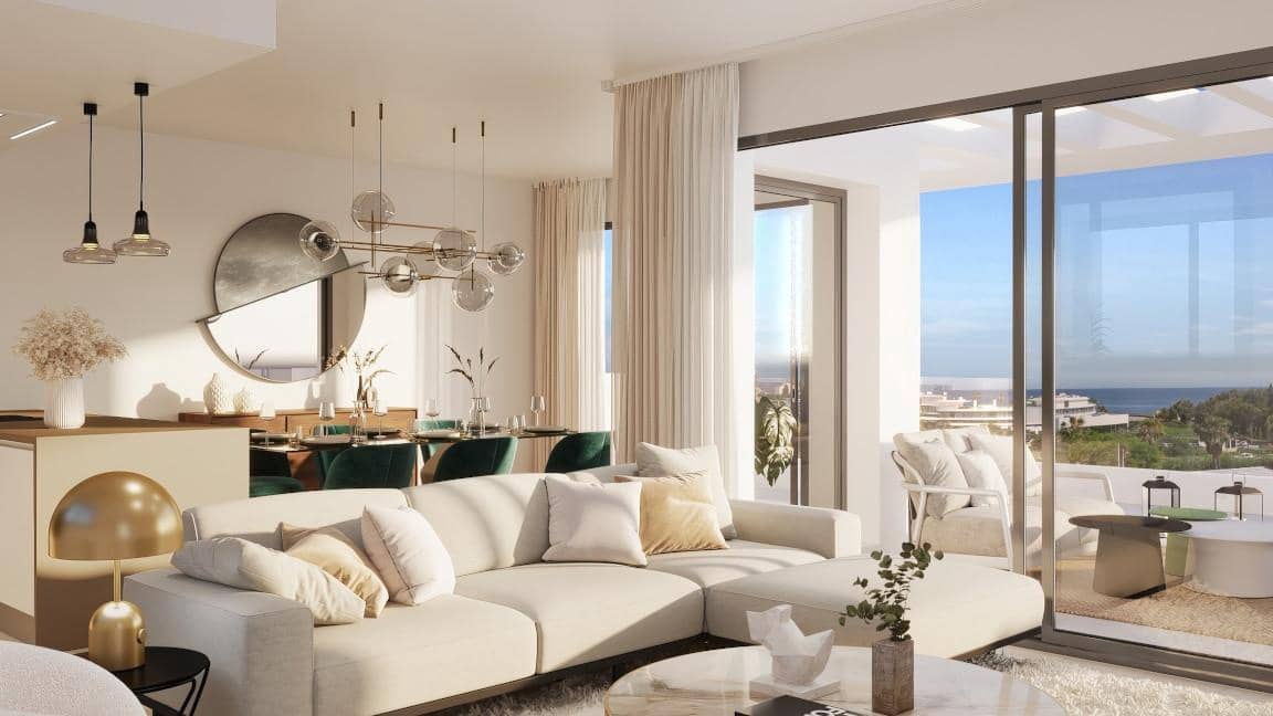 2 quarto Apartamento para venda em Marbella com piscina garagem - 335 000 € (Ref: 10002283)