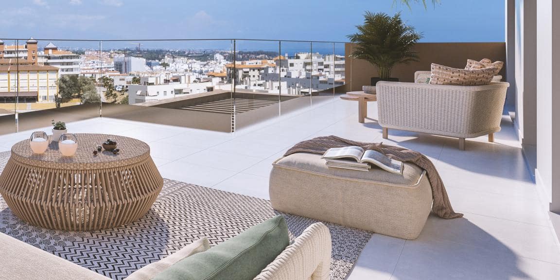2 sypialnia Apartament na sprzedaż w Marbella z basenem garażem - 292 000 € (Ref: 10002289)