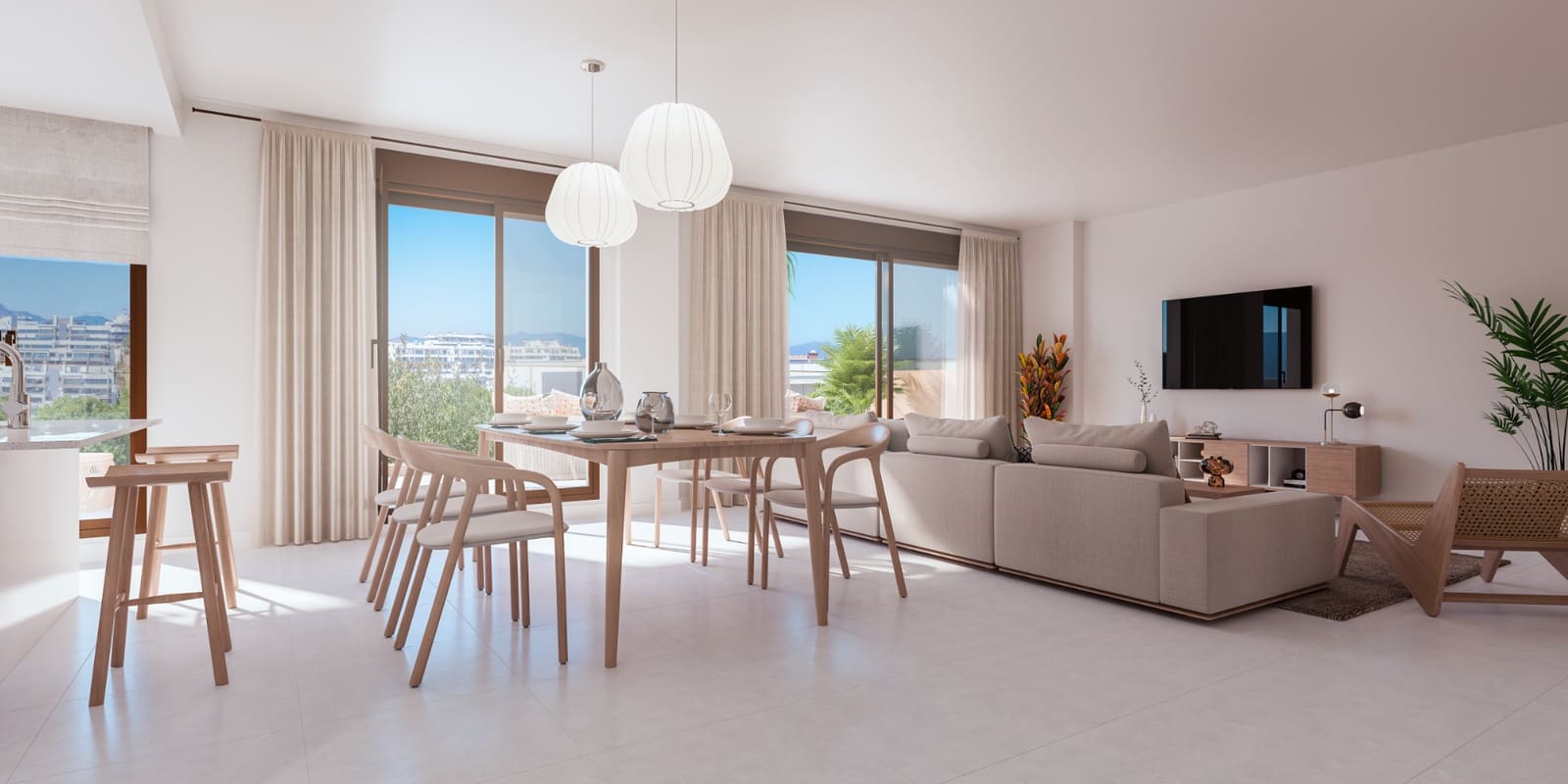 2 sypialnia Apartament na sprzedaż w Marbella z basenem garażem - 292 000 € (Ref: 10002289)