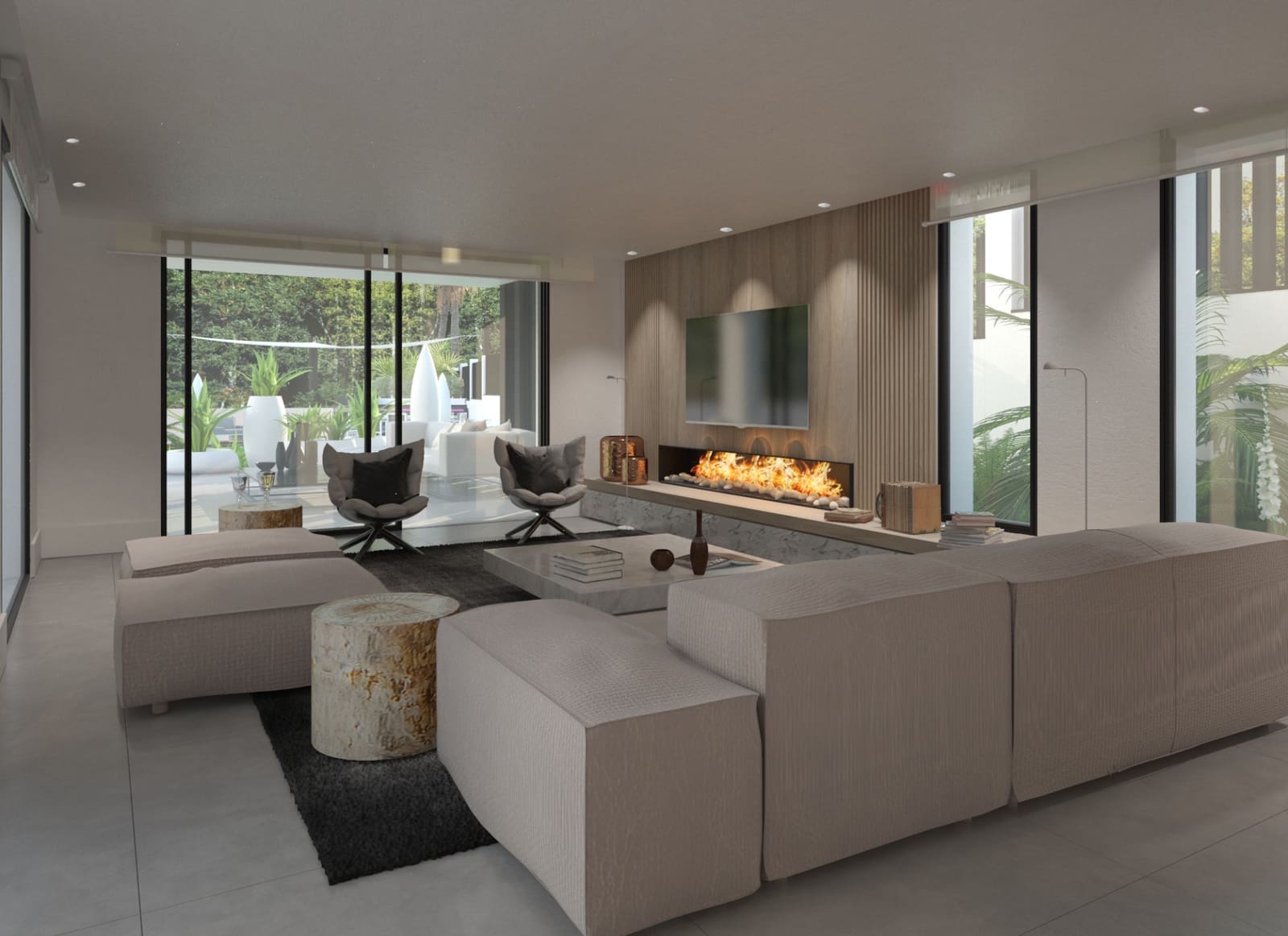 5 bedroom Villa for sale in Marbella with pool garage - € 3,300,000 (Ref: 10002291)