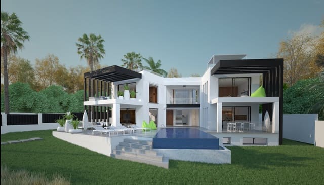 5 bedroom Villa for sale in Marbella with pool garage - € 3,300,000 (Ref: 10002291)