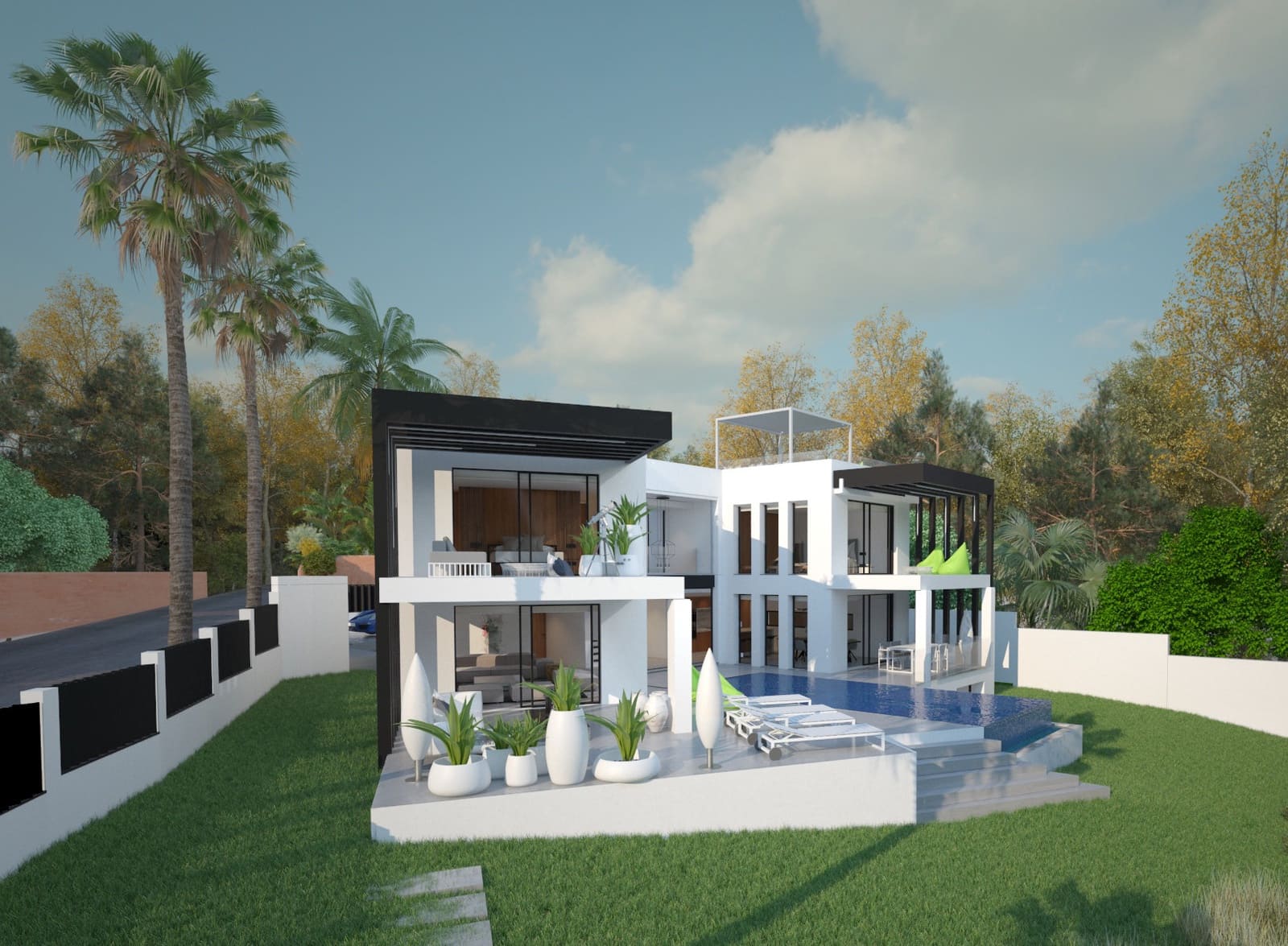 5 bedroom Villa for sale in Marbella with pool garage - € 3,300,000 (Ref: 10002291)
