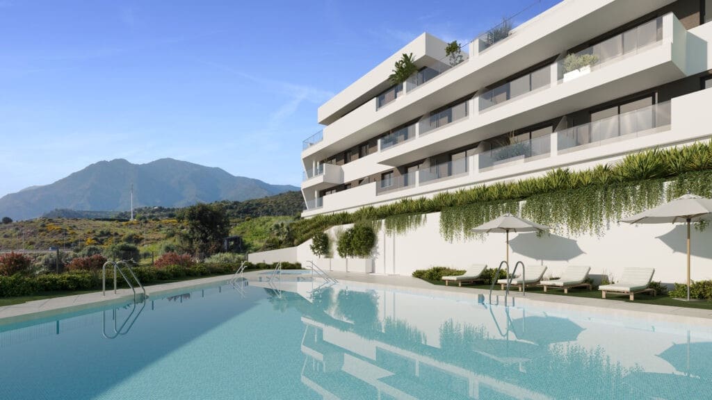 2 slaapkamer Appartement te koop in Marbella met zwembad garage - € 307.000 (Ref: 10002297)