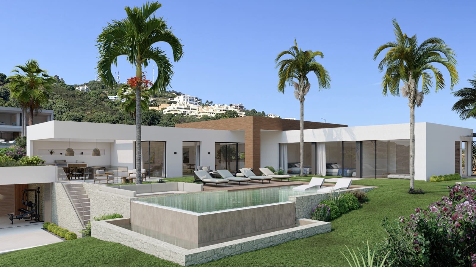 4 sypialnia Willa na sprzedaż w Marbella z basenem garażem - 2 866 000 € (Ref: 10002307)