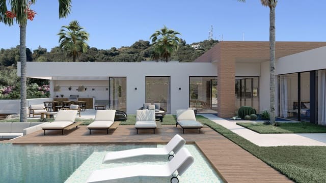 4 sypialnia Willa na sprzedaż w Marbella z basenem garażem - 2 866 000 € (Ref: 10002307)