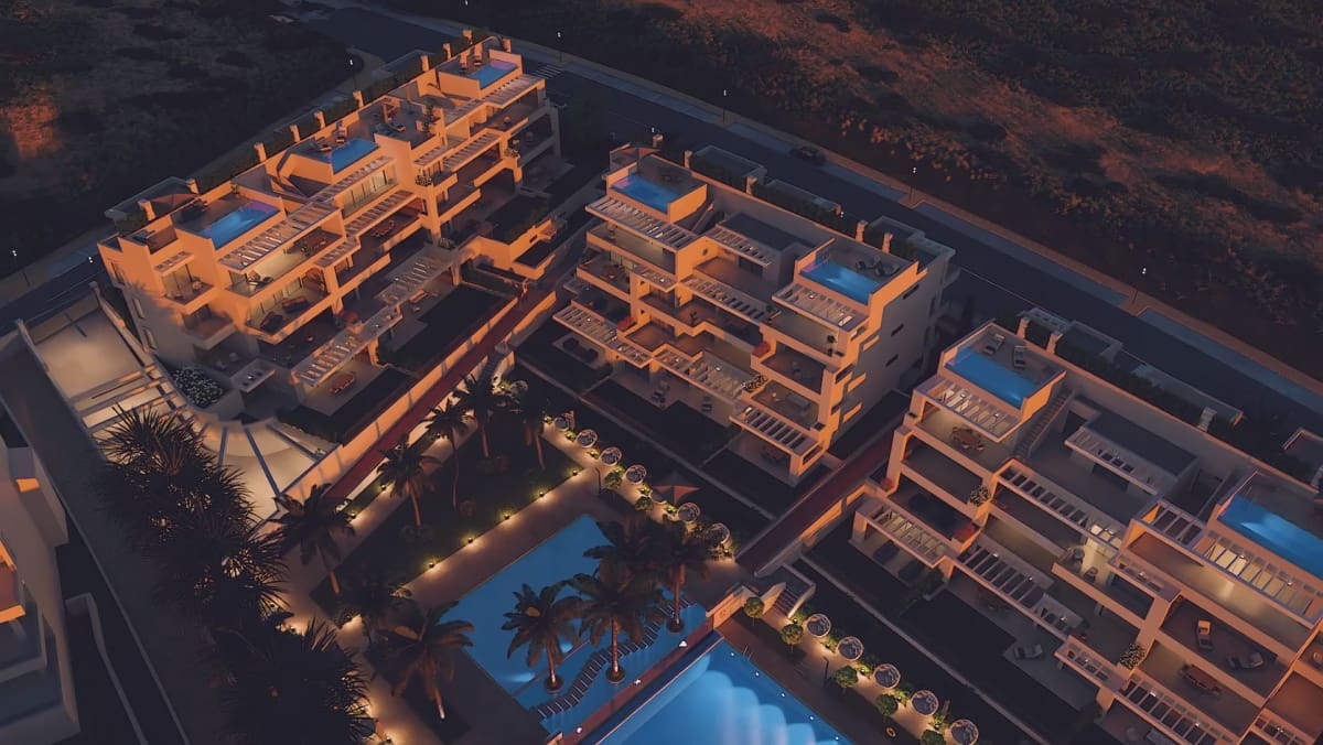 3 sypialnia Apartament na sprzedaż w Marbella z basenem garażem - 445 000 € (Ref: 10002328)