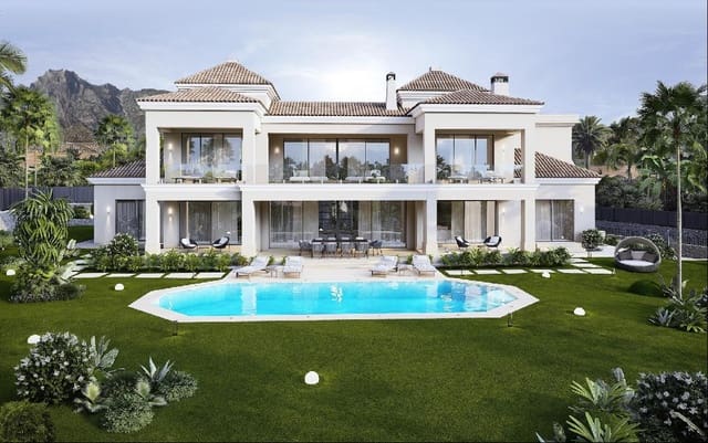 6 sypialnia Willa na sprzedaż w Marbella z basenem garażem - 7 800 000 € (Ref: 10002335)