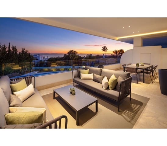 3 sypialnia Apartament na sprzedaż w Marbella z basenem garażem - 2 995 000 € (Ref: 10002364)