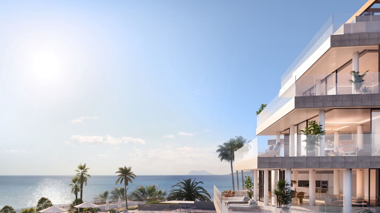 Apartamento de 3 habitaciones en Estepona en venta con piscina garaje - 1.280.000 € (Ref: 10065727)