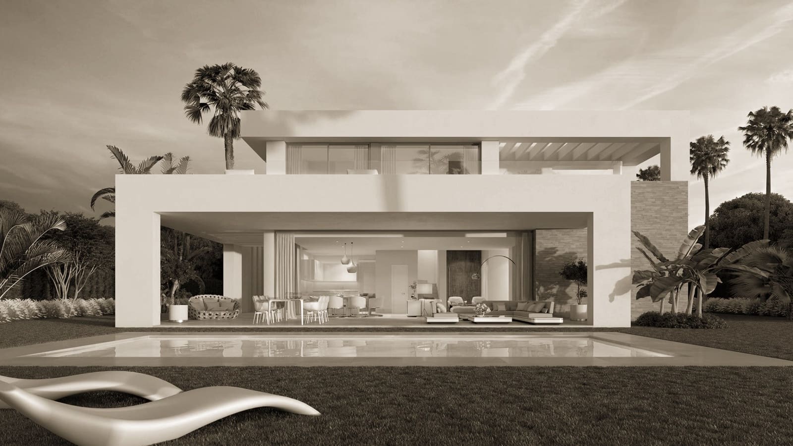 3 soverom Villa til salgs i Mijas Costa med svømmebasseng garasje - € 1 500 000 (Ref: 10065782)