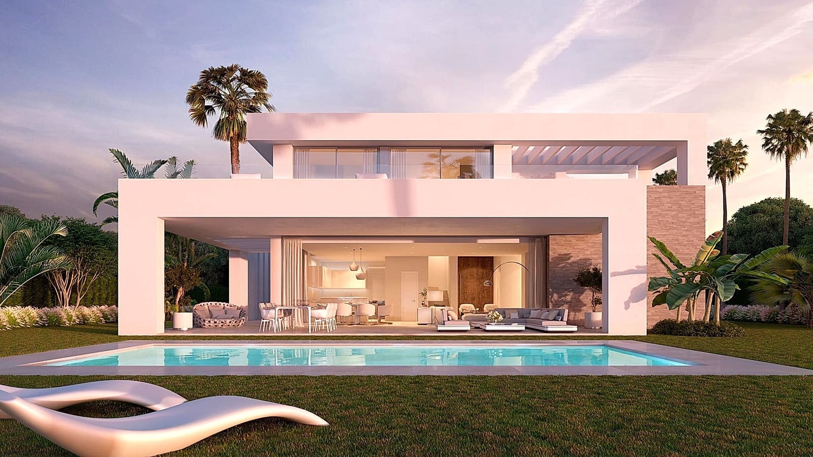 3 soverom Villa til salgs i Mijas Costa med svømmebasseng garasje - € 1 500 000 (Ref: 10065782)