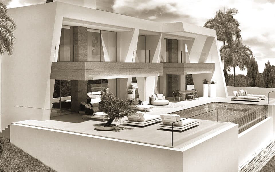 4 soveværelse Villa til salg i Estepona med swimmingpool garage - € 2.250.000 (Ref: 10065787)