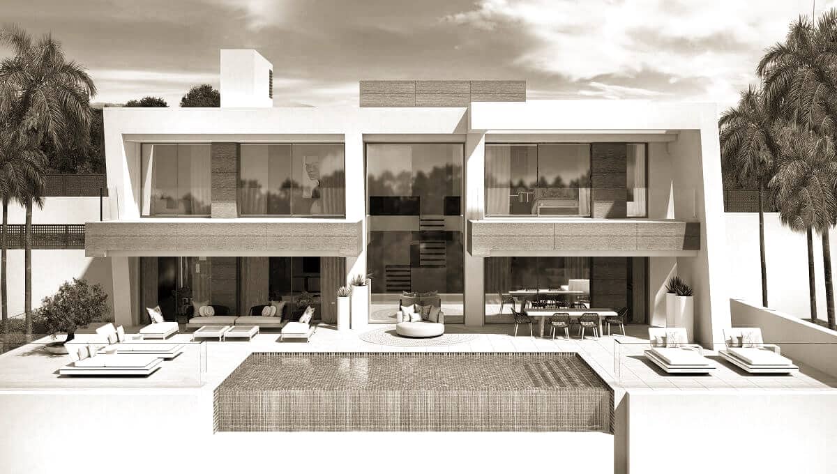 4 soveværelse Villa til salg i Estepona med swimmingpool garage - € 2.250.000 (Ref: 10065787)