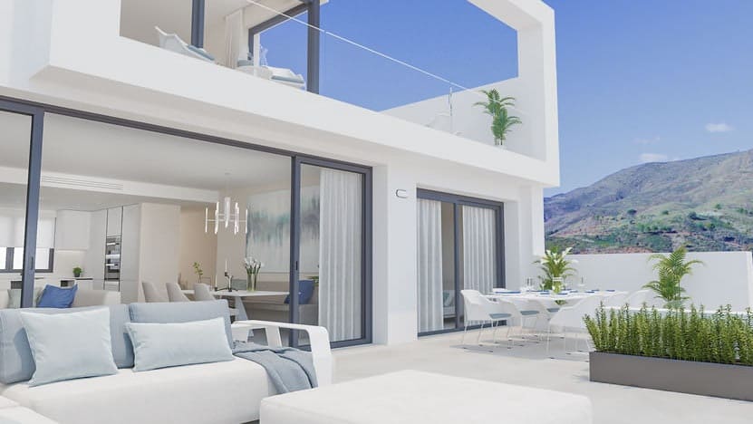 3 sypialnia Apartament na sprzedaż w Mijas Costa z basenem garażem - 295 000 € (Ref: 10065800)
