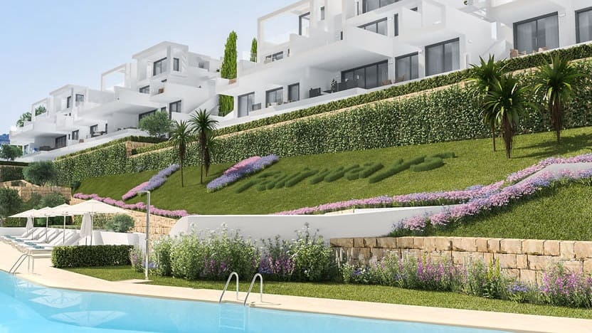 3 sypialnia Apartament na sprzedaż w Mijas Costa z basenem garażem - 295 000 € (Ref: 10065800)