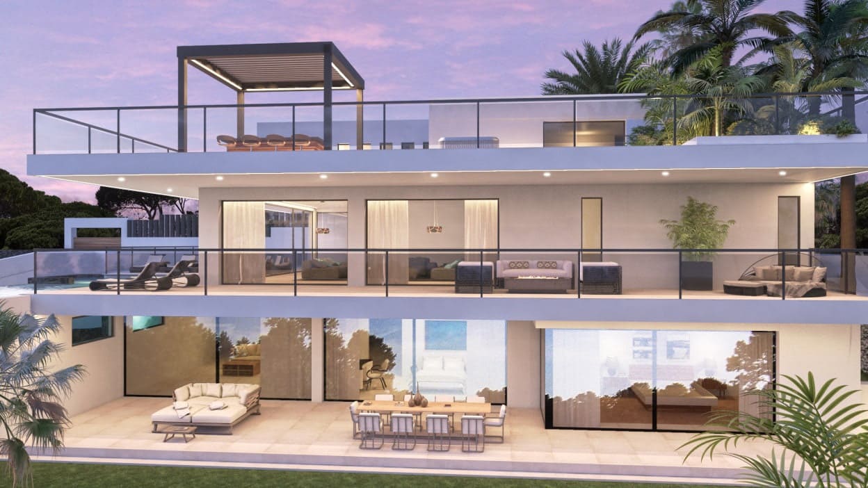 5 soveværelse Villa til salg i Marbella med swimmingpool garage - € 2.738.000 (Ref: 10065806)