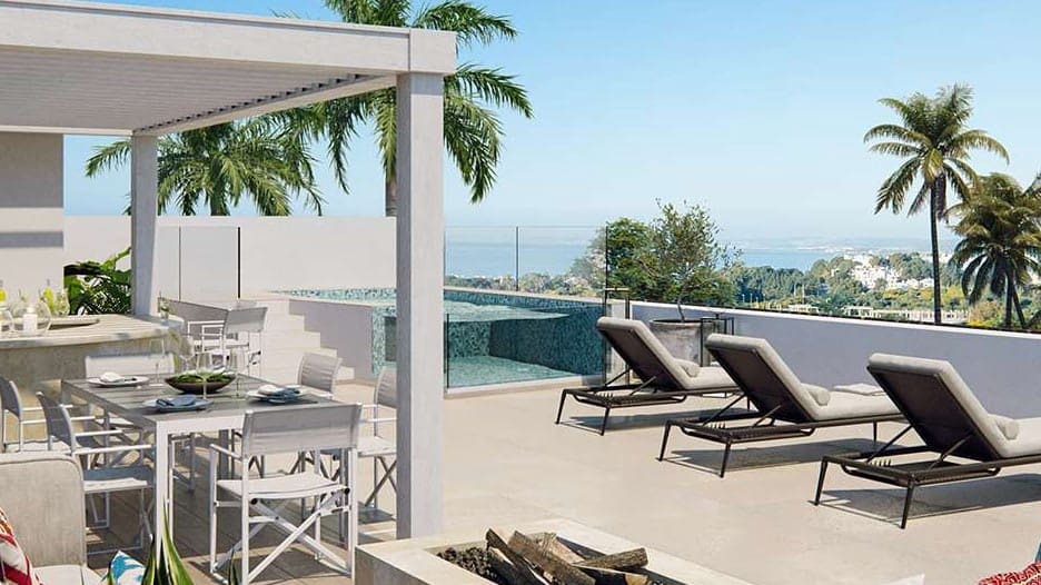 Apartamento de 3 habitaciones en Marbella en venta con piscina garaje - 790.000 € (Ref: 10065810)