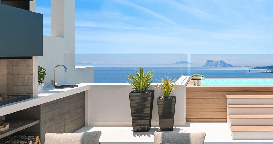 4 soveværelse Lejlighed til salg i Marbella med swimmingpool garage - € 400.000 (Ref: 10065853)