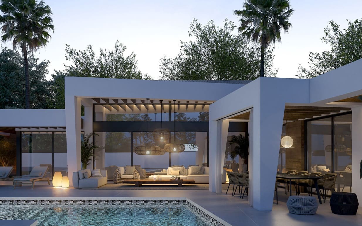 4 Zimmer Villa zu verkaufen in Marbella mit Pool Garage - 1.895.000 € (Ref: 10065855)