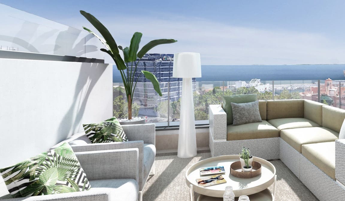 3 quarto Apartamento para venda em Marbella com piscina garagem - 368 200 € (Ref: 10065886)