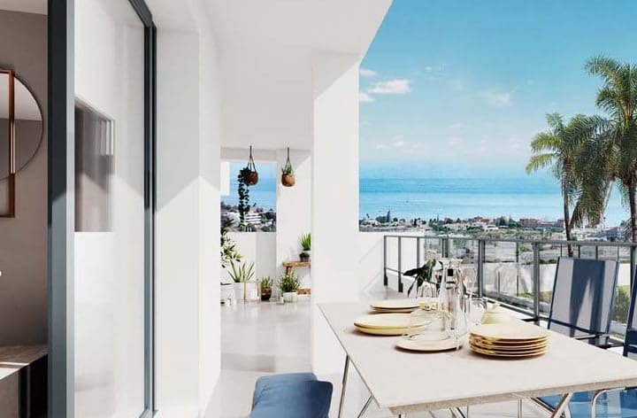 2 Zimmer Apartment zu verkaufen in Estepona mit Pool Garage - 253.000 € (Ref: 10065923)