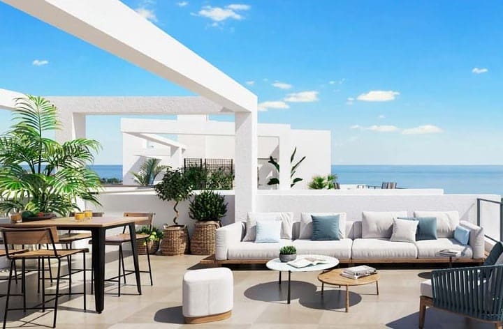 2 Zimmer Apartment zu verkaufen in Estepona mit Pool Garage - 253.000 € (Ref: 10065923)