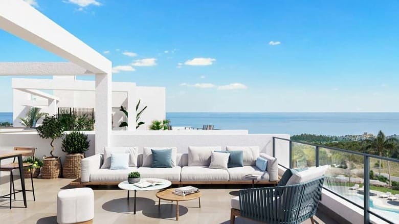 2 Zimmer Apartment zu verkaufen in Estepona mit Pool Garage - 253.000 € (Ref: 10065923)