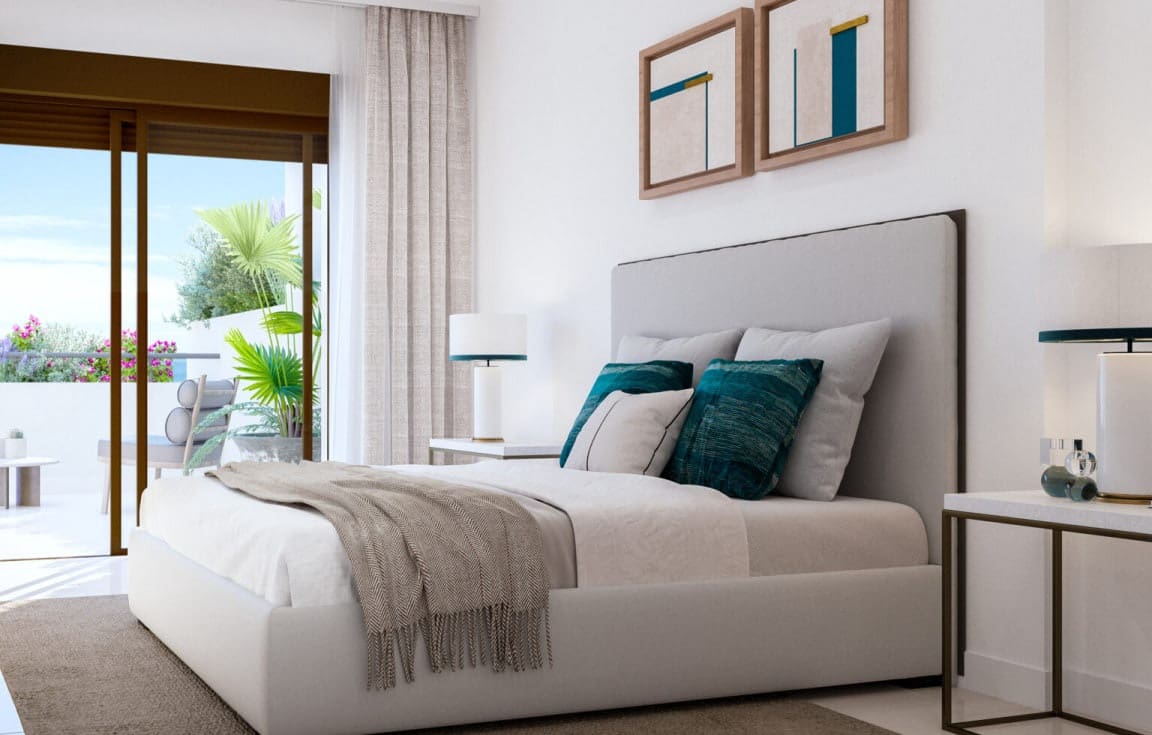 2 Zimmer Apartment zu verkaufen in Estepona mit Pool Garage - 253.000 € (Ref: 10065923)