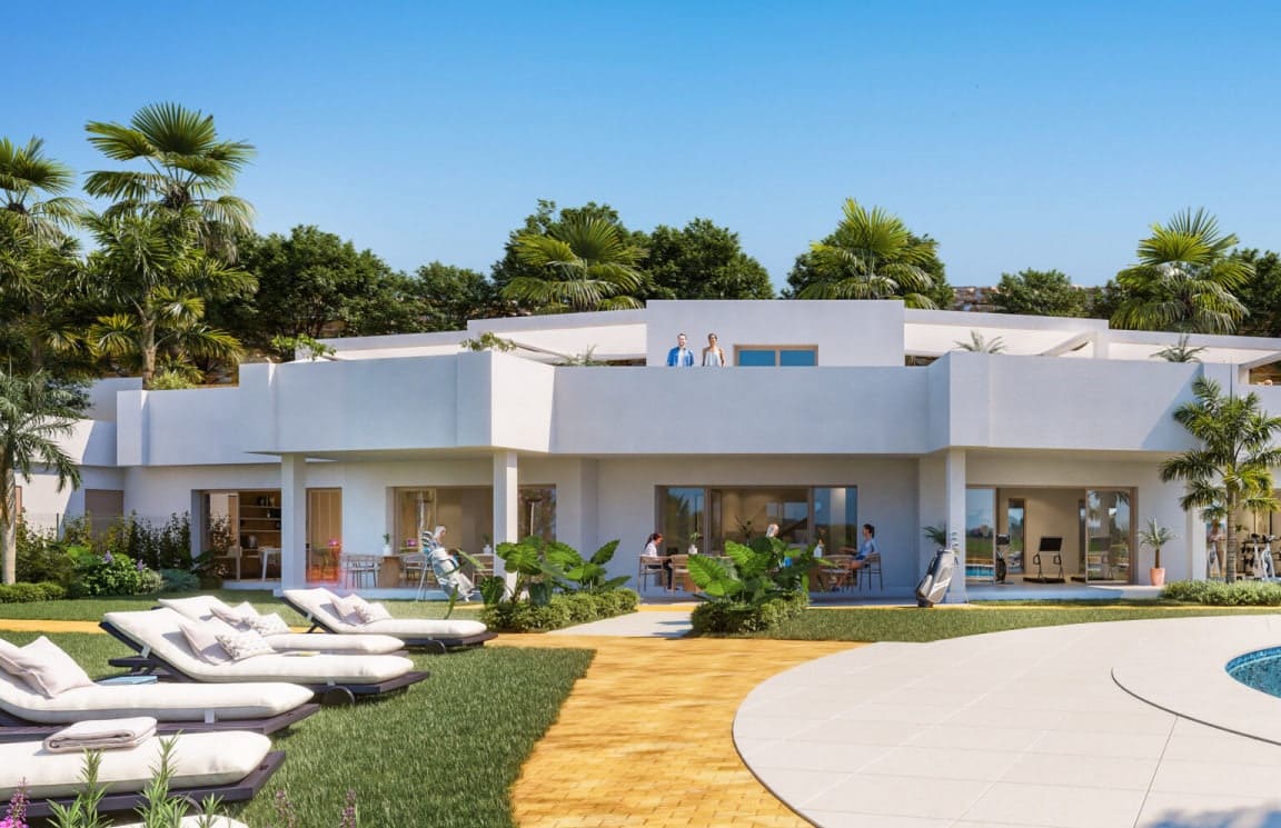 2 Zimmer Apartment zu verkaufen in Estepona mit Pool Garage - 253.000 € (Ref: 10065923)