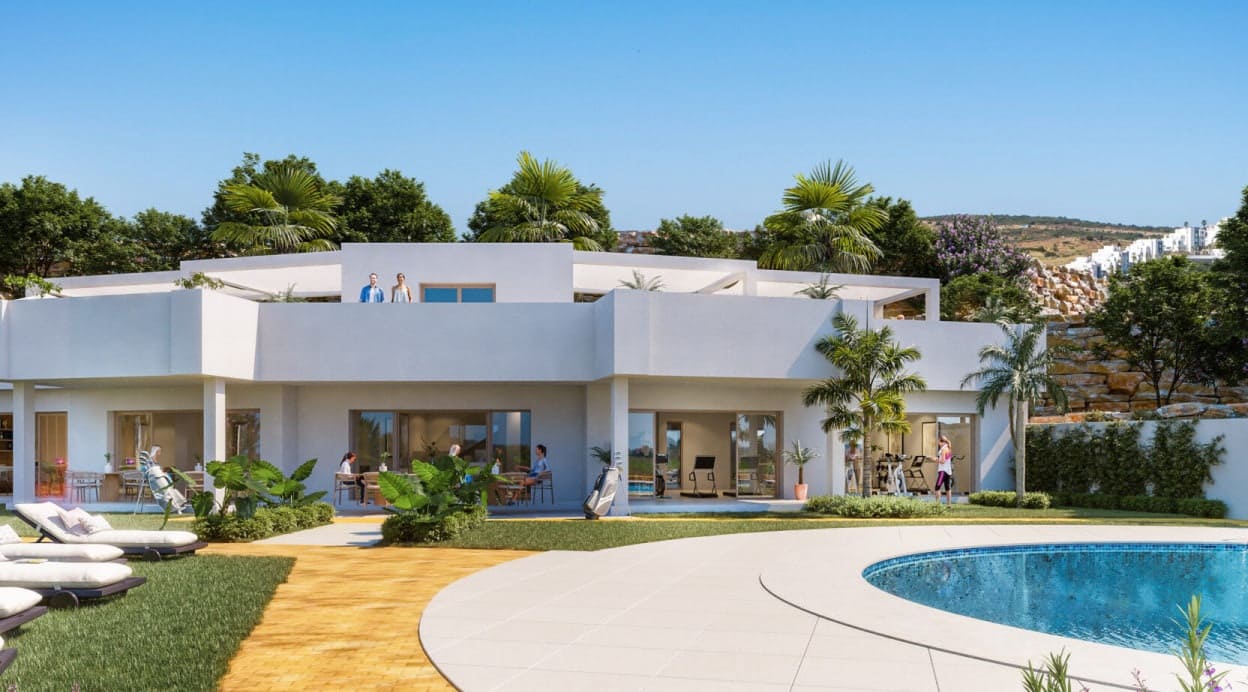 2 Zimmer Apartment zu verkaufen in Estepona mit Pool Garage - 253.000 € (Ref: 10065923)