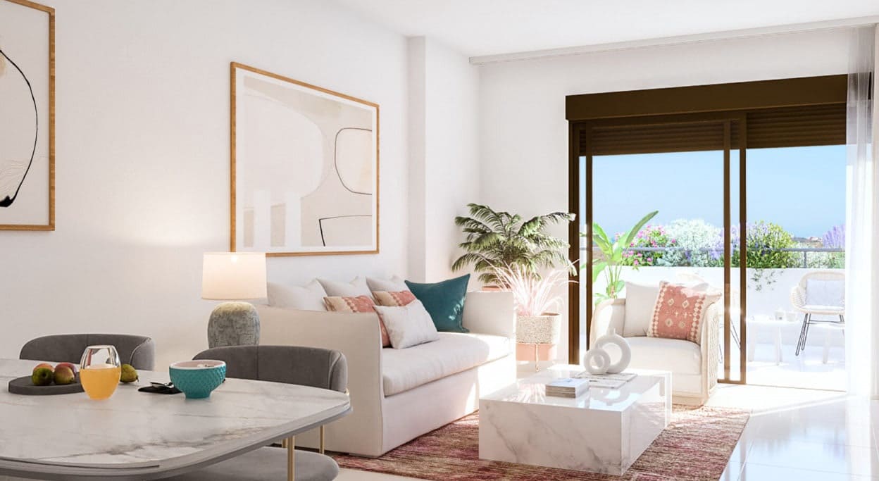 2 Zimmer Apartment zu verkaufen in Estepona mit Pool Garage - 253.000 € (Ref: 10065923)