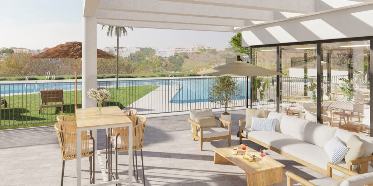 2 bedroom Apartment for sale in Mijas Costa with pool garage - € 384,900 (Ref: 10065924)