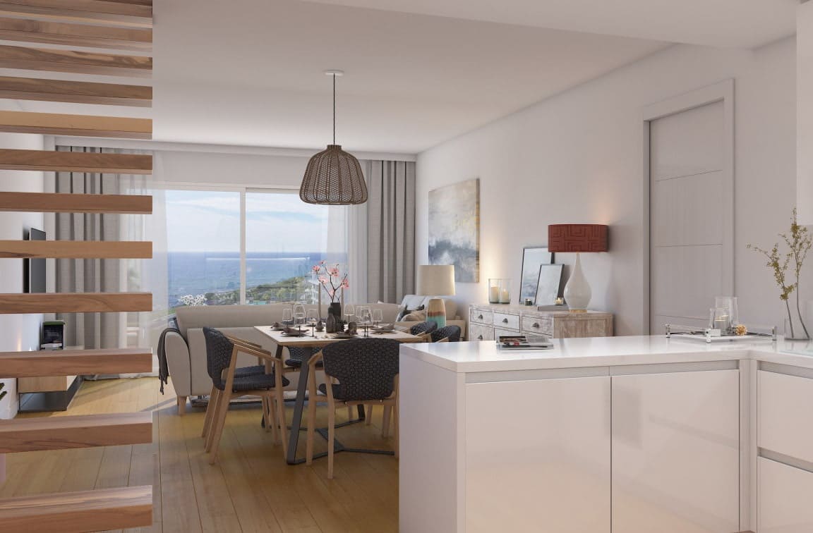 2 soverom Leilighet til salgs i Mijas Costa med svømmebasseng garasje - € 355 000 (Ref: 10065925)