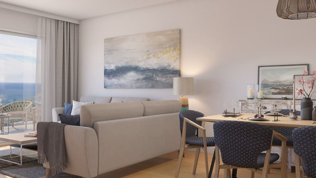 2 soverom Leilighet til salgs i Mijas Costa med svømmebasseng garasje - € 355 000 (Ref: 10065925)