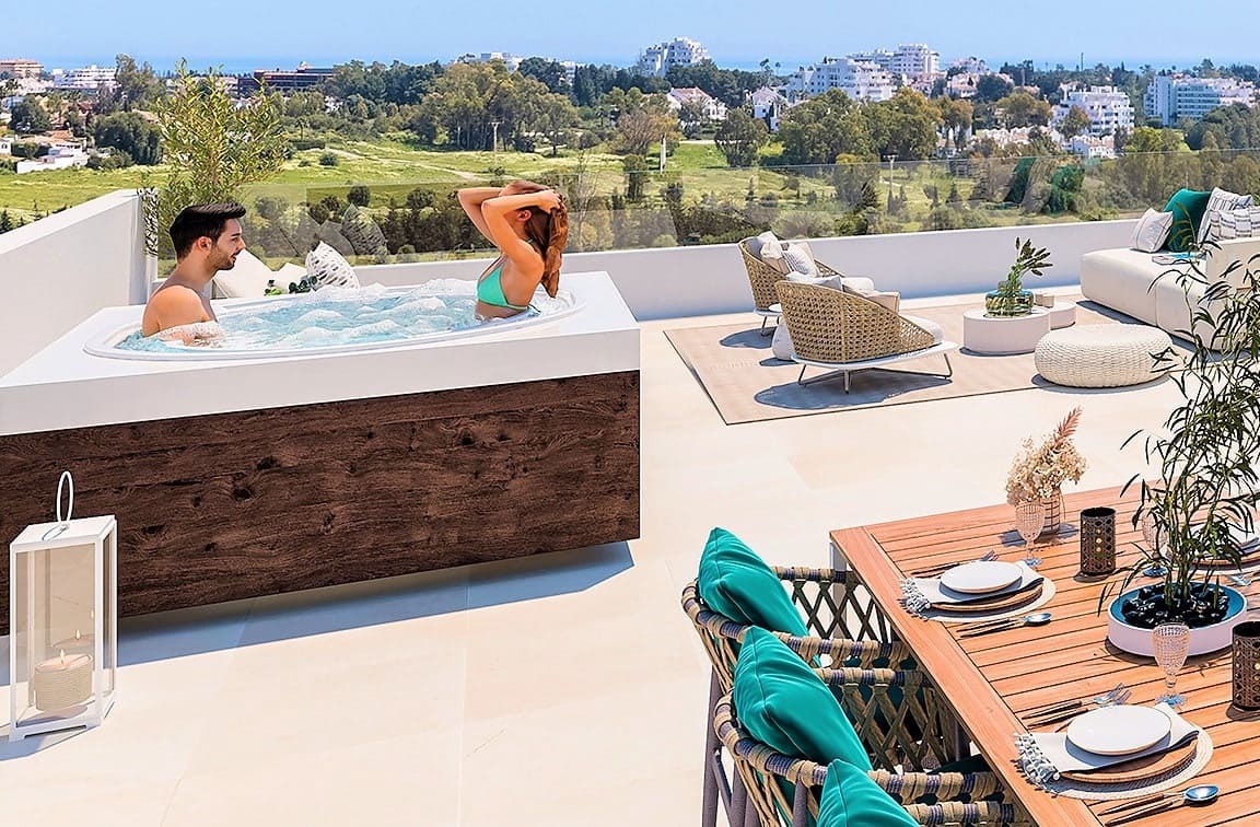 2 bedroom Apartment for sale in Benahavis with pool garage - € 399,000 (Ref: 10065954)